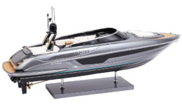 Модель яхты RIVA RIVALE 57cm GREY SHARK